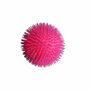 Strapatá lopta melírovaná svietiaca ružová