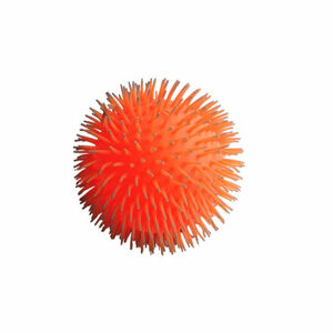 Strapatá lopta melírovaná svietiaca oranžová