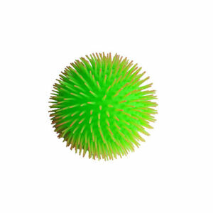 Strapatá lopta melírovaná svietiaca zelená
