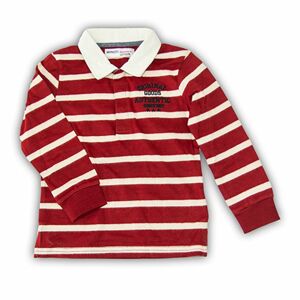 Tričko chlapčenské POLO bavlnené s dlhým rukávom, Minoti, BROOK 4, kluk - 80/86 | 12-18m