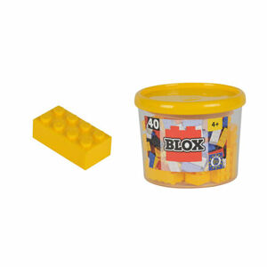 Blox 40 Kocky žlté v boxe