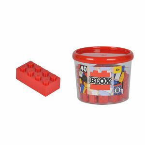 Blox 40 Kocky červené v boxe