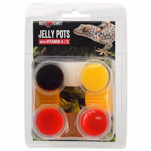 Krmivo REPTI PLANET Jelly Pots Mixed 8 ks