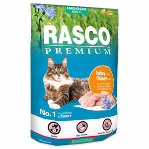 Granule RASCO Premium Indoor morčacie s koreňom čakanky 400 g