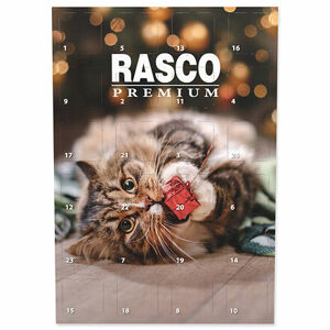Adventný kalendár RASCO Premium pre mačky 96 g