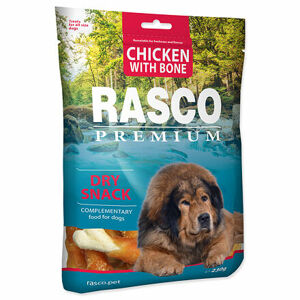 Pochúťka RASCO Premium kosti obalené kuracím mäsom 230 g