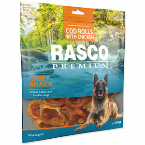 Pochúťka RASCO Premium tresčie rolky obalené kuracím mäsom 500 g
