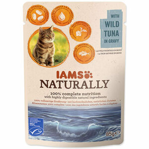 Kapsička IAMS Naturally tuniak v omáčke 85 g