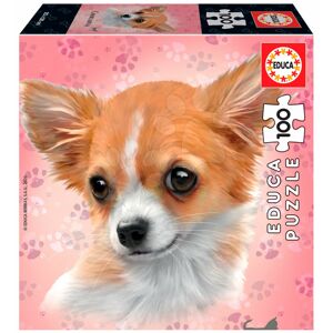 Puzzle Mini Box Chihuahua Educa 100 dielov od 6 rokov