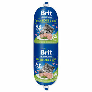 BRIT Premium Nature Sausage CAT Chicken & Duck 180 g