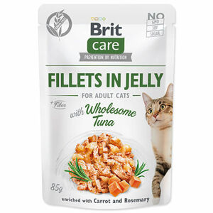 Kapsička BRIT Care Cat Pouch Wholesome Tuna in Jelly 85 g