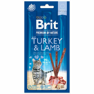 BRIT Premium by Príroda Cat Sticks with Turkey & Lamb 3 ks