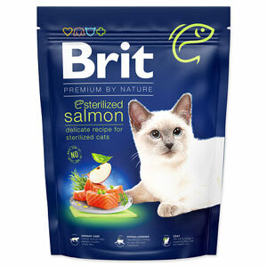 BRIT Premium by Nature Cat Sterilized Salmon 300 g