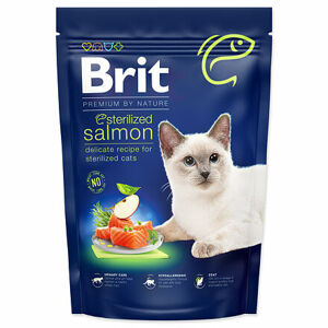 BRIT Premium by Nature Cat Sterilized Salmon 800 g
