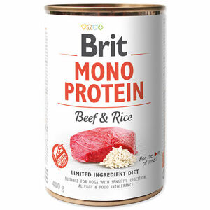 Konzerva BRIT Mono Protein Beef & Brown Rice 400 g
