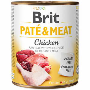 Konzerva BRIT Paté & Meat Chicken 800 g
