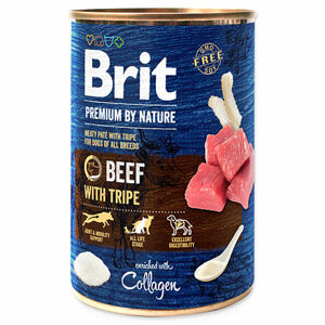 BRIT Premium by Natural Beef with Tripes 400 g