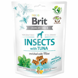 Brit Care Dog Crunchy Cracker. Insects with Tuna enriched with Mint 200 g