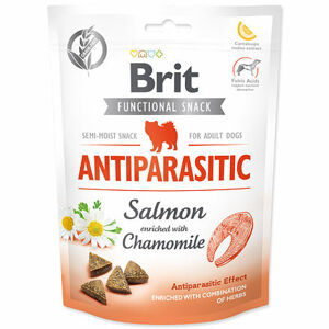 BRIT Care Dog Functional Snack Antiparasitic Salmon 150 g