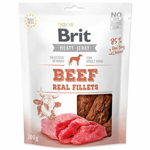 Snack BRIT Jerky Beef and kuracie Fillets 200 g