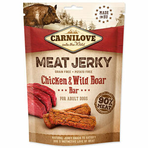 CARNILOVE Jerky Snack Chicken & Wild Boar Bar 100 g