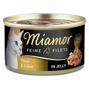 Konzerva MIAMOR Feine Filets tuniak + syr v želé 100 g