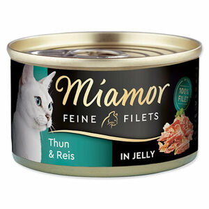 Konzerva MIAMOR Feine Filets tuniak + ryža v želé 100 g