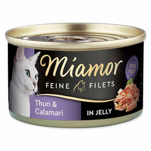 Konzerva MIAMOR Feine Filets tuniak + kalamáre v želé 100 g