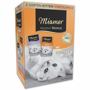 Kapsičky MIAMOR Ragout Royale Kitten v želé multipack 1200 g