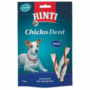 Pochúťka RINTI Extra Chicko Dent Small kačica 150 g