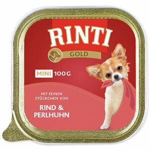Vanička RINTI Gold Mini hovädzia + perlička 100 g