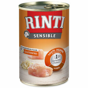 Konzerva RINTI Sensible kura + ryža 400 g