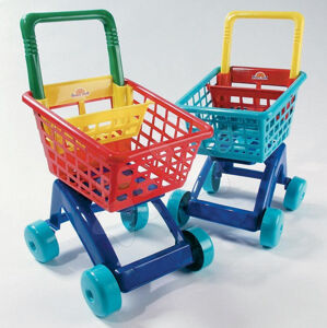 Dohány detský nákupný vozík 5022 modrý / červený