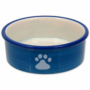 Miska MAGIC CAT keramická mačacia labka modrá 12,5 cm 1 ks