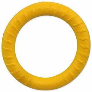 Hračka DOG FANTASY EVA Kruh žltý 18cm 1 ks