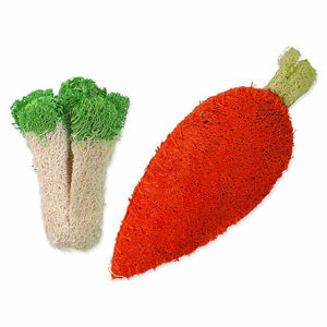 Hračka SMALL ANIMALS food mrkva a brokolica 2 ks