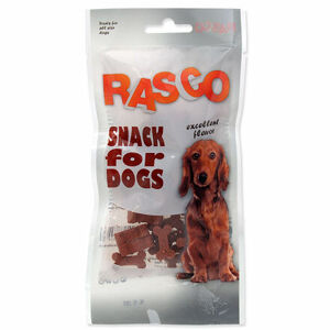 Pochúťka RASCO Dog kocky šunkové 50 g