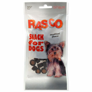 Pochúťka RASCO Dog kolieska lososové 50 g