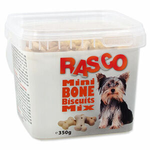 Sušienky RASCO Dog mikro kosti mix 350 g