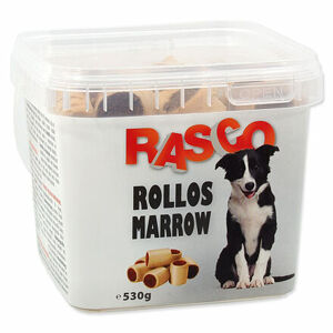 Sušienky RASCO Dog rollos morkový malý 530 g
