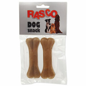 Kosti RASCO Dog byvolie 10 cm 2 ks