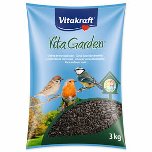 Krmivo VITAKRAFT Vita Garden slnečnica čierna 3 kg