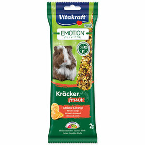Tyčinky VITAKRAFT Emotion Kracker morča ovocné 112 g