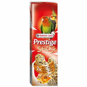 Tyčinky VERSELE-LAGA Prestige orechy a med pre stredné papagáje 140 g