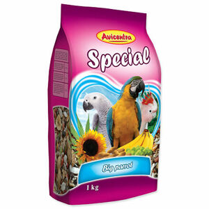 AVICENTRA špeciál pre veľké papagáje 1 kg