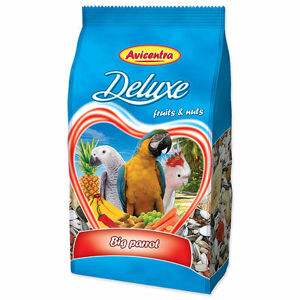 AVICENTRA deluxe krmivo pre veľké papagáje 1 kg