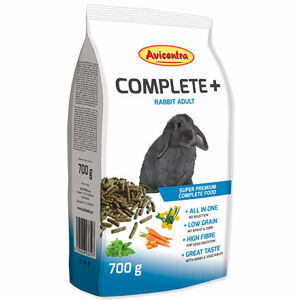 Krmivo AVICENTRA COMPLETE+ pre dospelých králiky 700 g