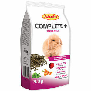 Krmivo AVICENTRA COMPLETE+ pre mladých králikov 700 g