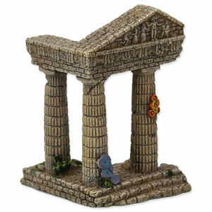 Dekorácia AQUA EXCELLENT Zrúcanina chrámu 7,5 cm 1 ks
