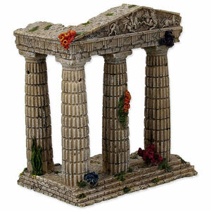 Dekorácia AQUA EXCELLENT Zrúcanina chrámu 15,5 cm 1 ks